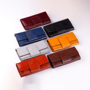 کیف چرم طبیعی مدل سوسن