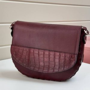 کیف چرم طبیعی مدل بابونه