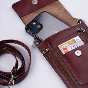 کیف چرم طبیعی مدل مریم