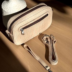 کیف چرم طبیعی مدل زرین