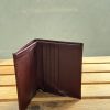 کیف پول چرم مدل پونه